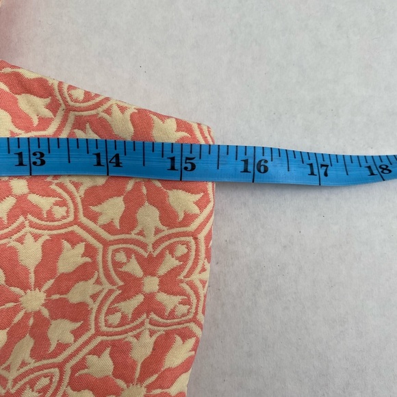 Forever 21 Pink/Peach Print Dress Size Small - Picture 5 of 6